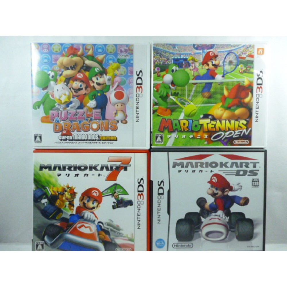 Mario Kart 7 Mario Kart Ds Puzzle Dragons Mario Mario tennis Open