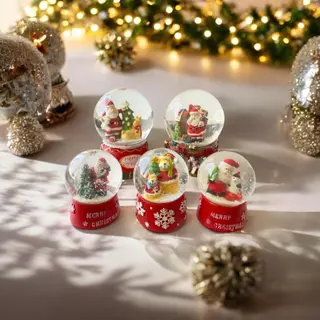 Globo De Neve Enfeite De Natal M/G - Rio Mater Natal 2024 (Unitário)