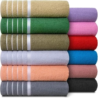 Kit 4 Toalhas de Banho Gigante 100% Algodão 80x150 330g/m
