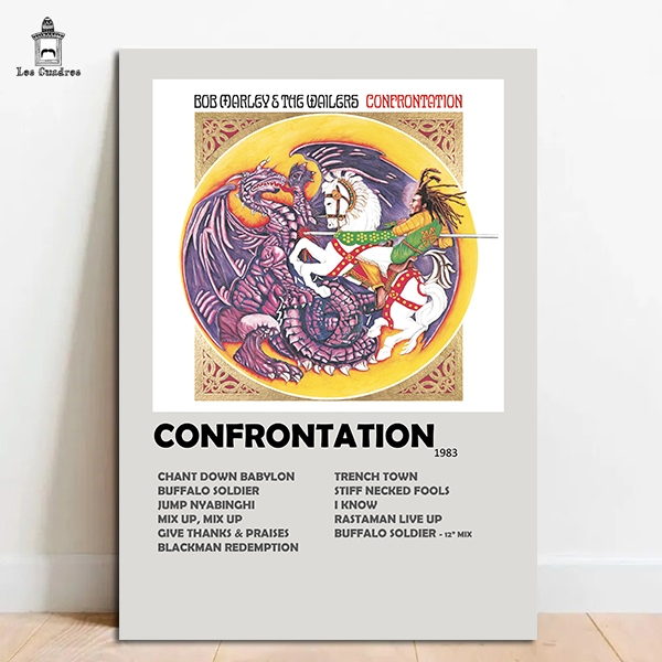 Quadro Placa Decorativa Bob Marley The Wailers Catch A Fire em MDF