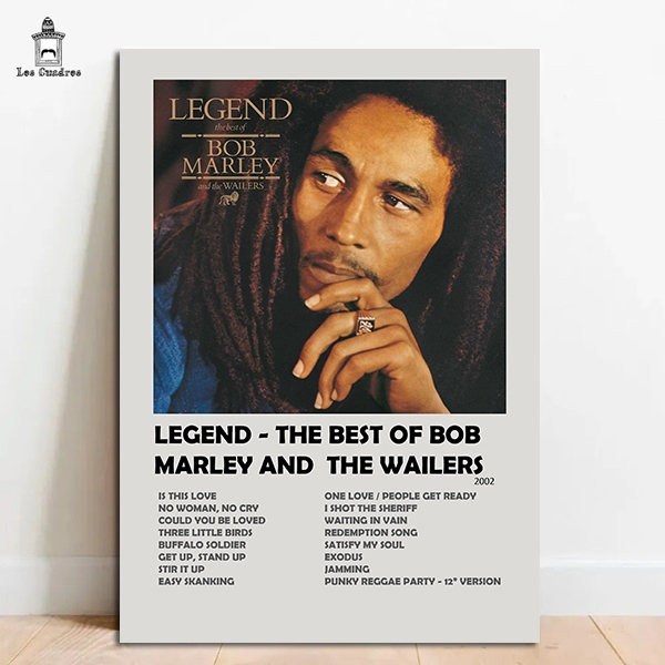 Quadro Placa Decorativa Bob Marley The Wailers Catch A Fire em MDF