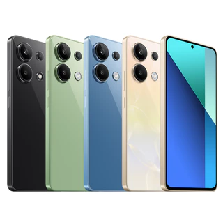 Celular Xiaomi Redmi Note 13, 256GB/8GB RAM ou 128GB/6GB RAM, 4G, Versão Global, Original