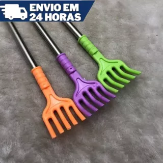 KIT 3 Coçador De Costas Mãozinha De Coçar As Costas Massageador Metal Resistente em Oferta na Shopee