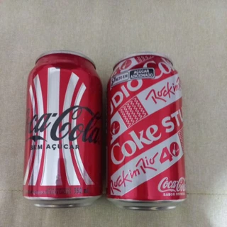 Kit coca cola Libertadores 2024 + Rock in rio 2024