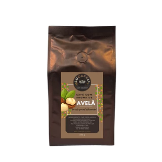 CAFÉ GOURMET AROMATIZADO 100% ARÁBICA - AVELÃ