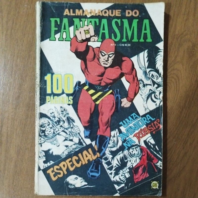 Almanaque do Fantasma - 2º Série - nº 09 ( RGE )