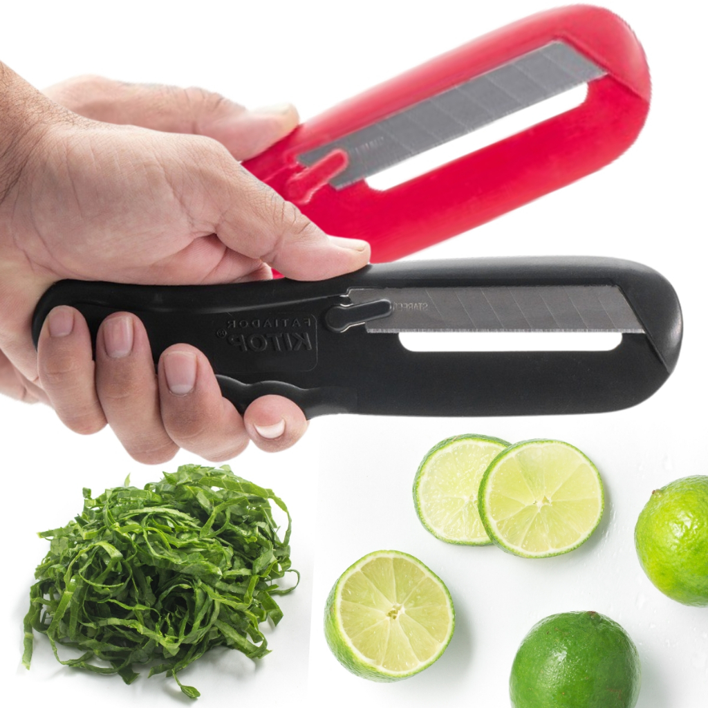 Kit 2 Fatiadores Kitop Corta Legumes Fino Prático Rápido Fácil | Shopee ...