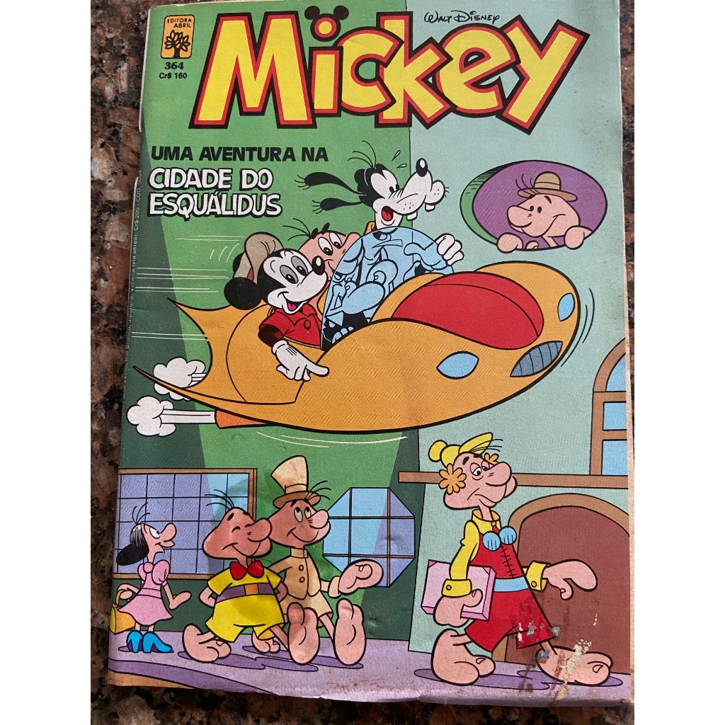 Mickey nº 364, 365, 366, 367, 368, 369, 371, 372, 373, 375, 376