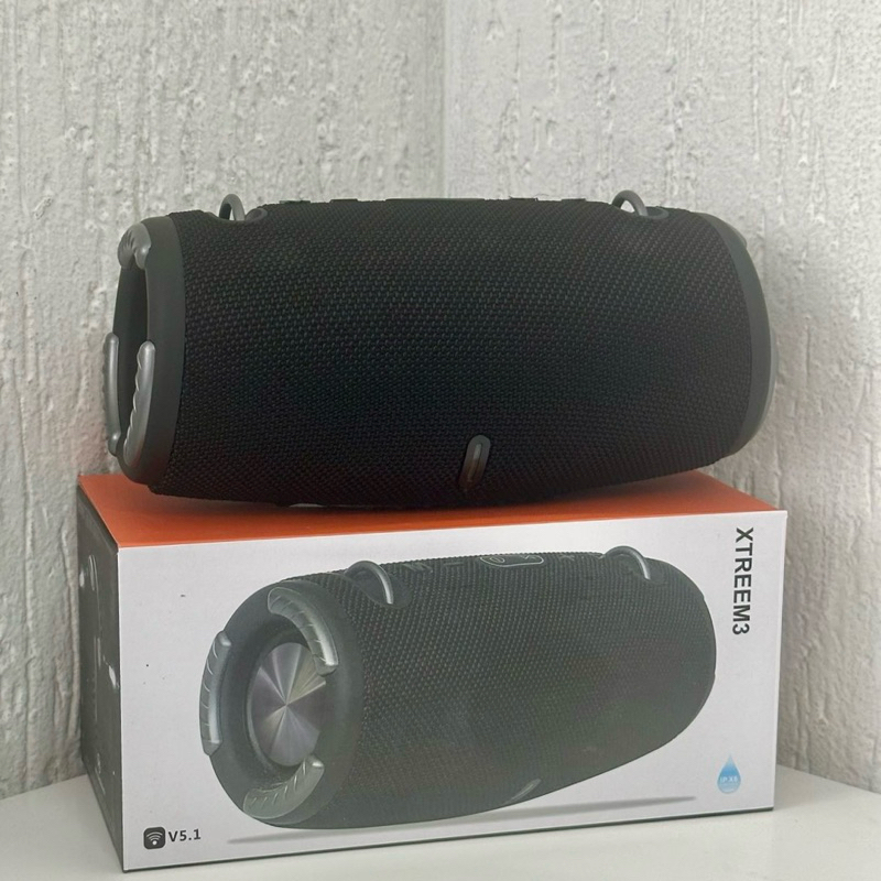 Caixa De Som XTREEM3 Grande 30CM Com Alça Portátil Bluetooth