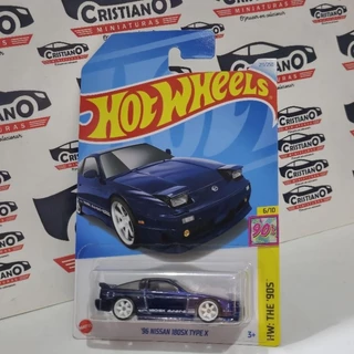 96 Nissan 180SX Type X Super Thunt Hot Wheels 2024 Lote M HTF41