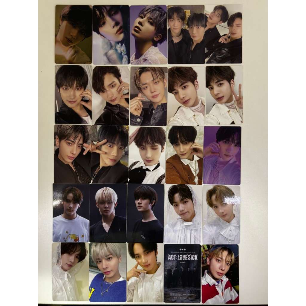 TXT BUNDLE photocard high quality postcard