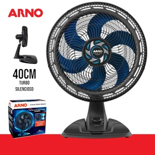 Ventilador de Mesa Vb40 40cm Extreme Force Preto com 6 Pás potente e silencioso