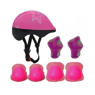 Capacete De Patins Criança serviu ate 8 anos Kit De Proteção Infantil Para Patinete Skate Promoção