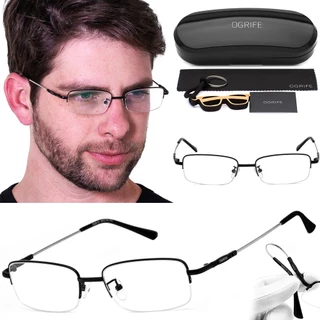 Armação Titanio Oculos Grau Masculino OGR-1 Titanium Leve e Flexível