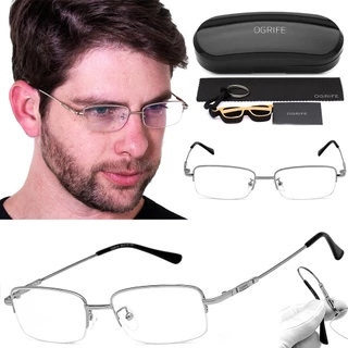 Armação Titanio Oculos Grau Masculino OGR-1 Leve e Flexível OGRIFE