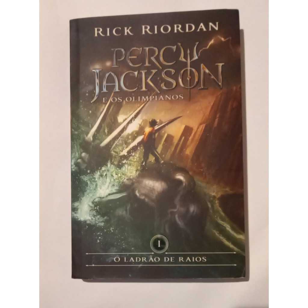 O Ladrão De Raios Percy Jackson E Os Olimpianos Livro 1 Rick Riordan