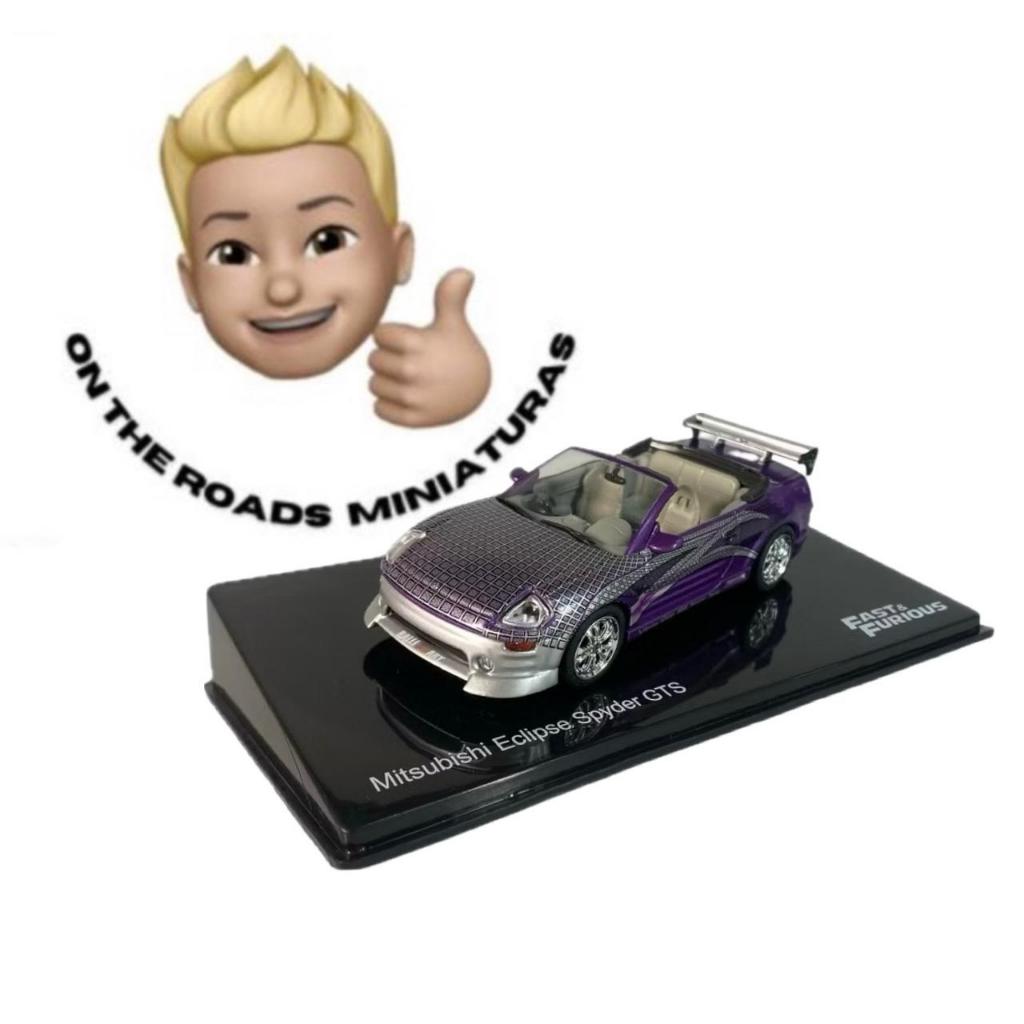 Miniatura Coleção Velozes e Furiosos: Mitsubishi Eclipse Spyder
