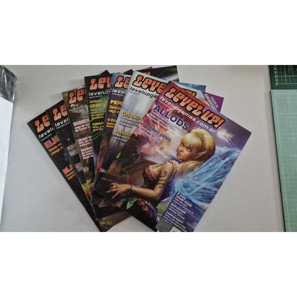 Revista Level Up - Jogos/Colecionador
