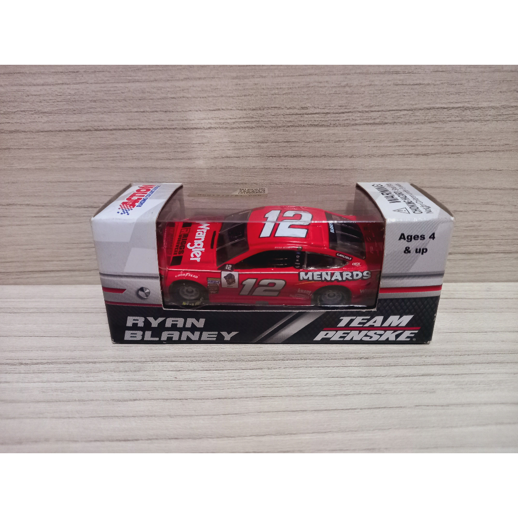 nascar ryan blaney 12 die cast 1.64 original