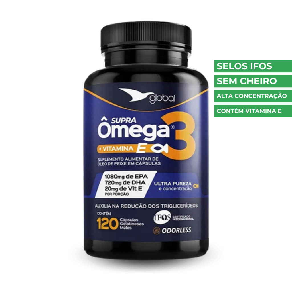 OMEGA 3 SELO IFOS 18/12 1800MG 1020 EPA 780 DHA COM 20MG DE VITAMINA E ...
