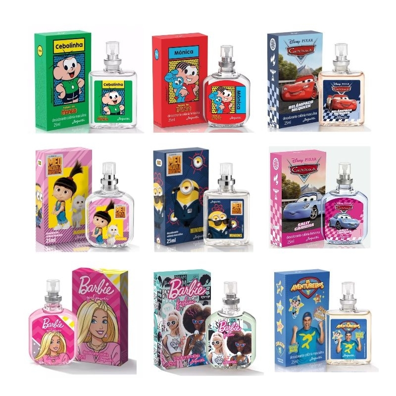 Perfume Colônia Infantil ou Minissérie Miniatura 25ml - Jequiti ...