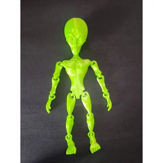 Alien Articulado – Corpo Inteiramente Móvel