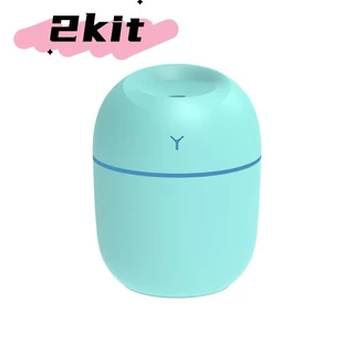 2Kit Umidificador Ultra Sônico Portátil 220ML Perfeito para Carro, Casa e Escritório Promoção
