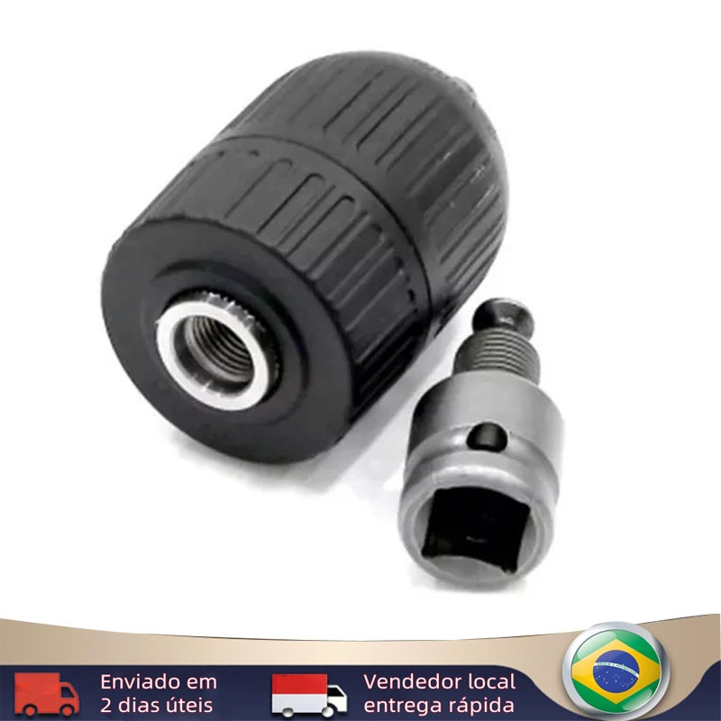 Adaptador P/ Chave De Impacto 1/2 Com Mandril Aperto Rápido