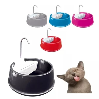 Fonte Bebedouro Cães Gatos Automático - Filtro 1,5L Água Elétrico - VÁRIAS CORES - BIVOLT