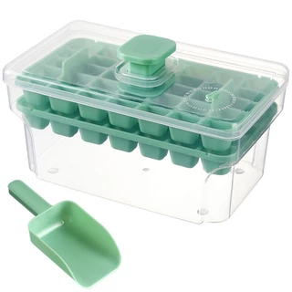 Molde Forma para Gelo em Silicone Moderno Grande capacidade Fácil para desenformar