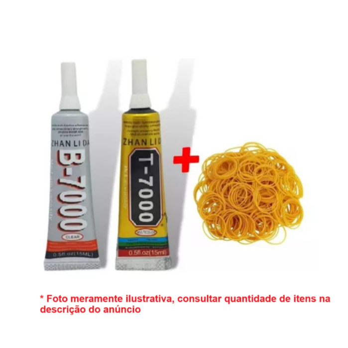 Cola Para Celular Tela Frontal Touch Display B7000 T7000 15ml + Elásticos