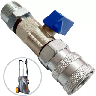 Kit Registro + Engate Rápido Para Lava Jato Wap 5100