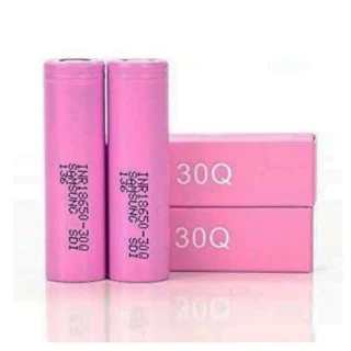 kit 2 Baterias 30Q Samsung 18650 Original - 3000 Mah