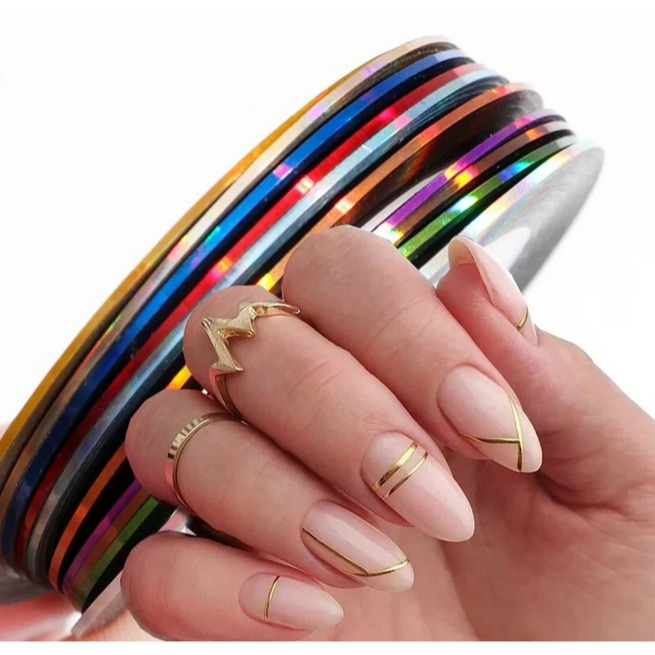 Kit fio de ouro para decoraçao de unhas , decoraçao resina, decorações ...