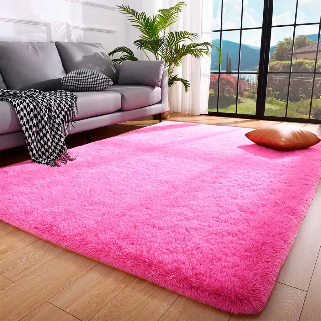 Tapete 2,00 x 1,50 Felpudo Sala Quarto Varias Cores