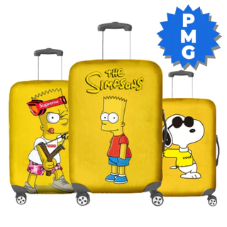 Capas de Mala Variadas para Viagem Protetora Estampas Personagens