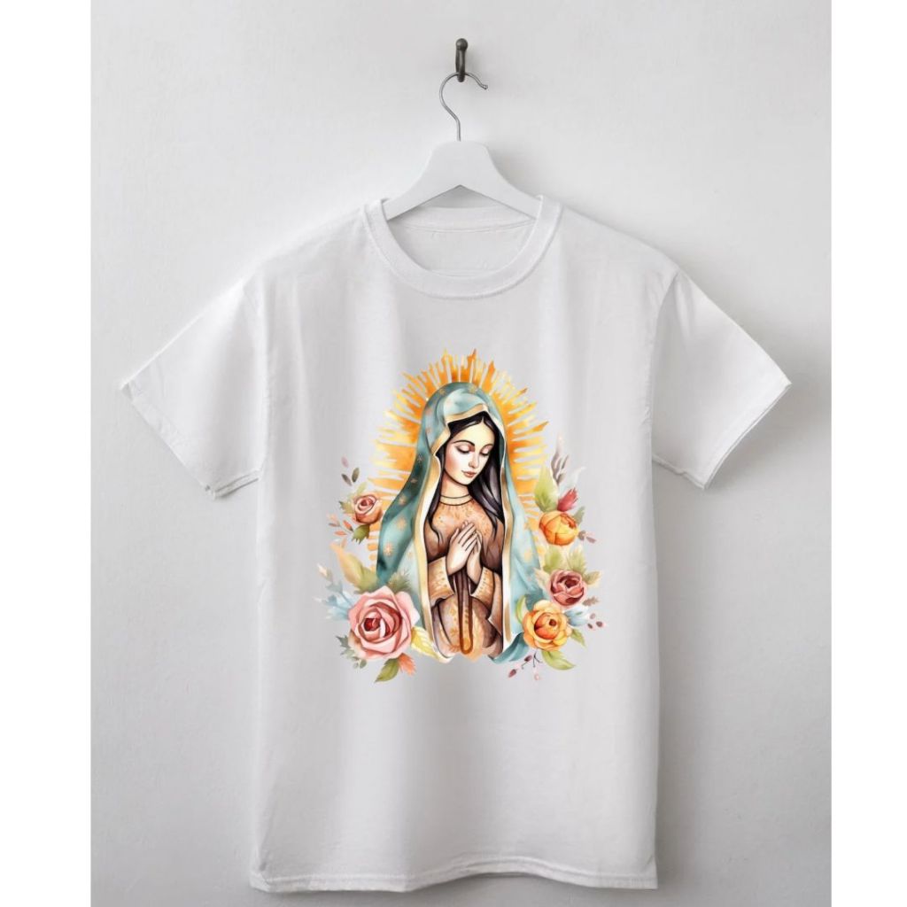 Camiseta Unissex Nossa Senhora de Guadalupe Plus Size