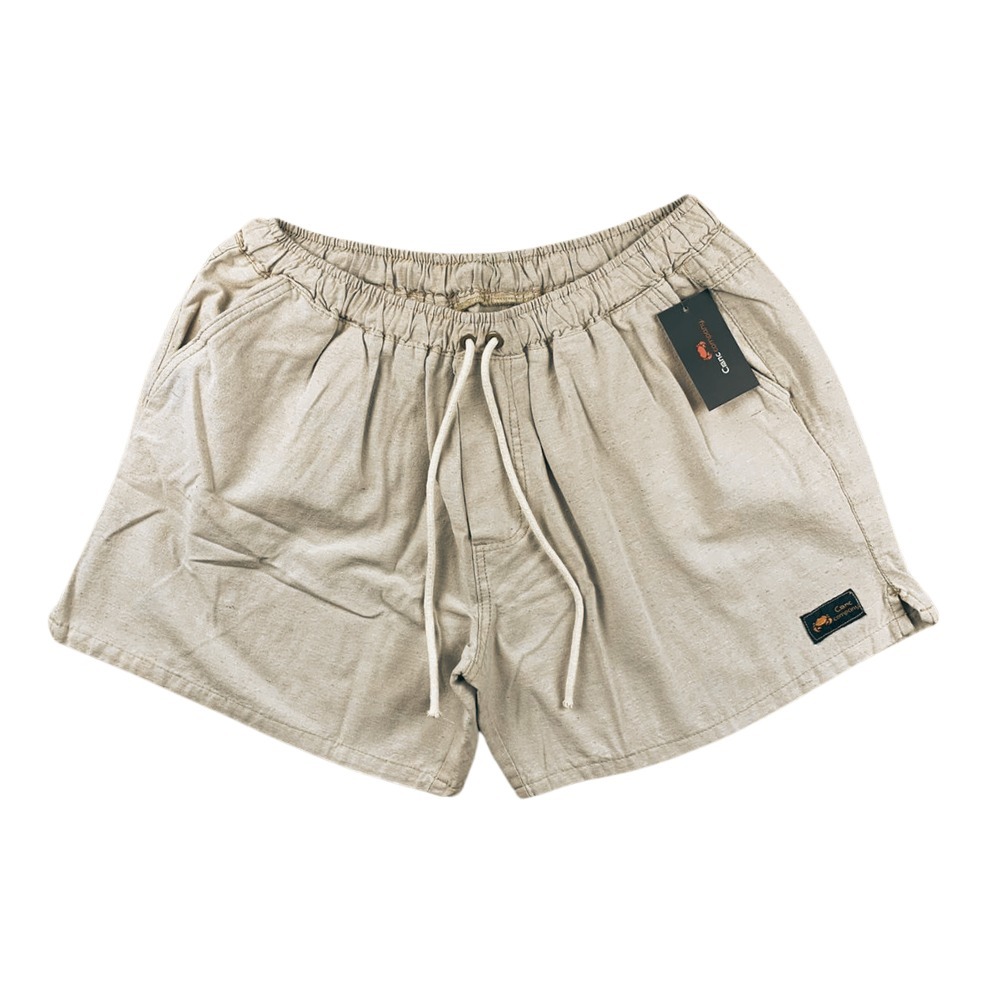 Short Linho Plus Size Masculino G1 G2 G3 G4 G5 G6 Mauricinho acima do joelho