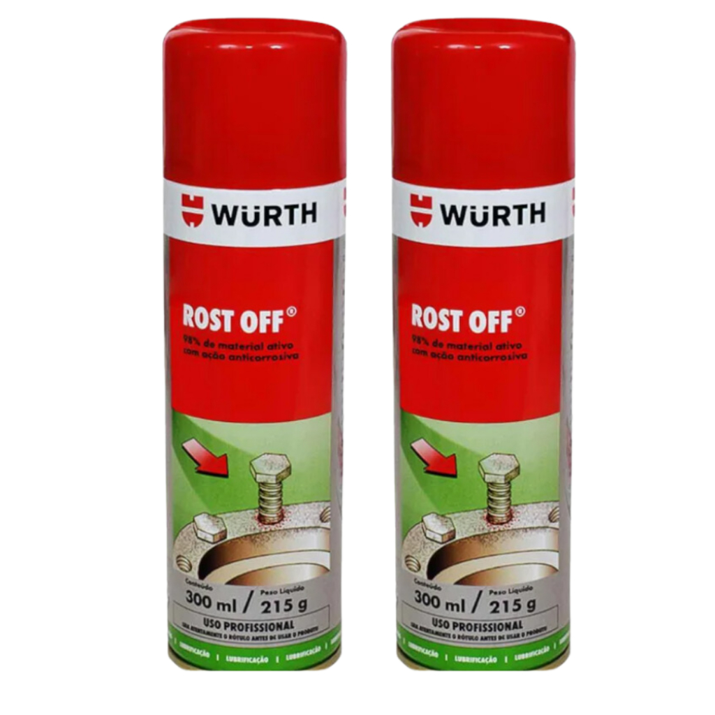 DESENGRIPANTE ROST OFF WURTH 300 ML | Shopee Brasil