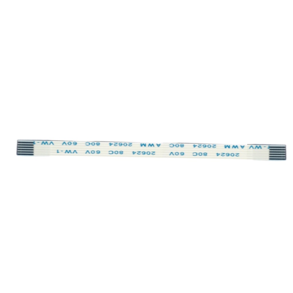 1 Cabo Flat 6 Vias Normal - 4mm Largura - 150mm Comprimento | Shopee Brasil
