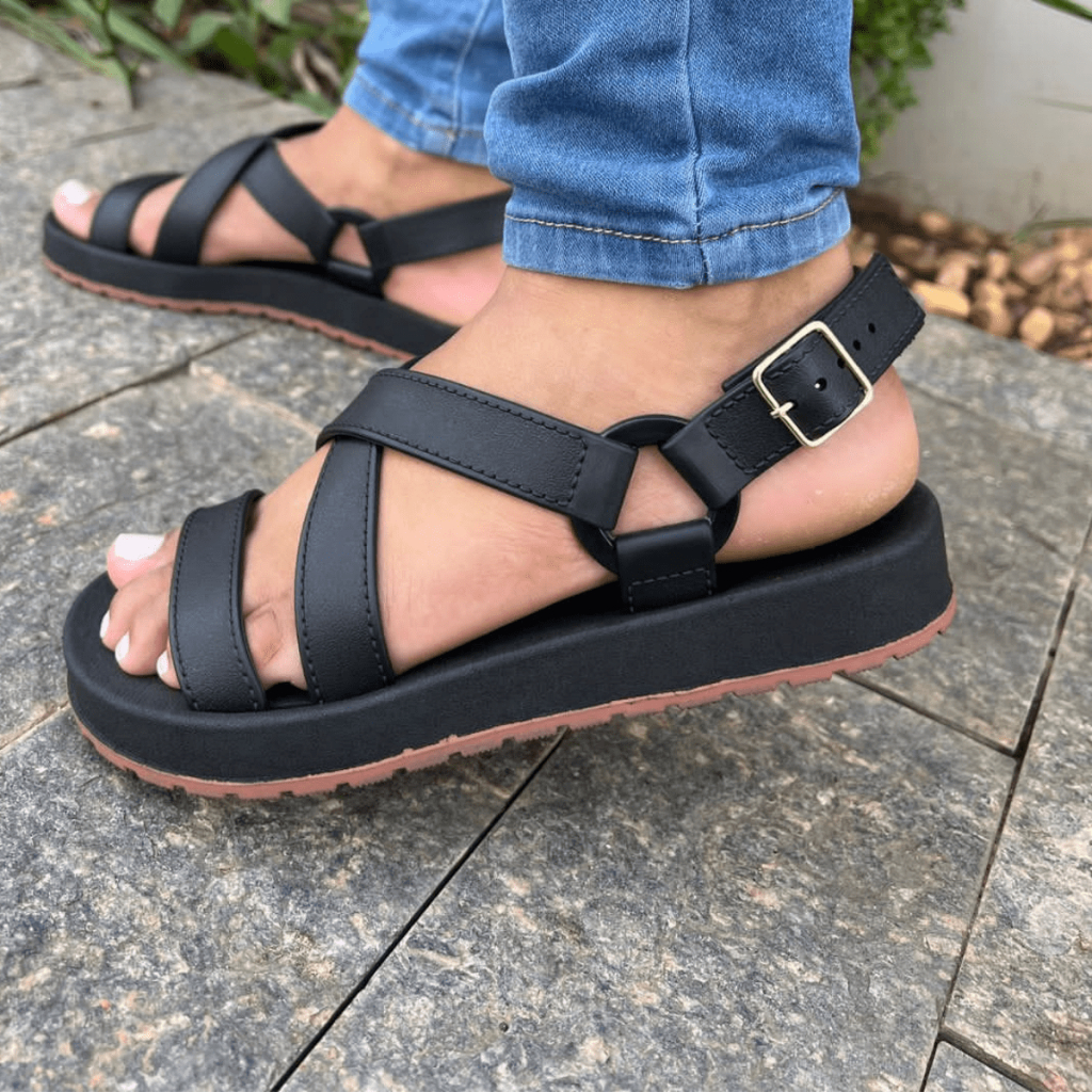 sandalias papete feminina dunas estilosa verao