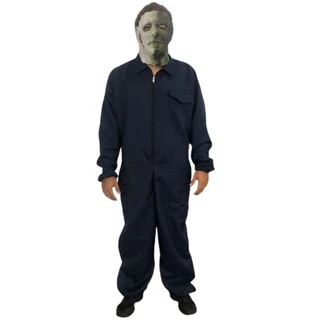 Fantasia Halloween Michael Myers Macacão E Mascara Terror