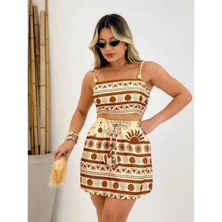 CONJUNTO CLARICE - INSPIRAÇÃO F A R M - ESTAMPADO - COLEÇÃO PRIMAVERA/VERÃO - MODA FEMININA