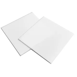 PLACAS DE ACRILICO BRANCO LEITOSO SOB MEDIDA