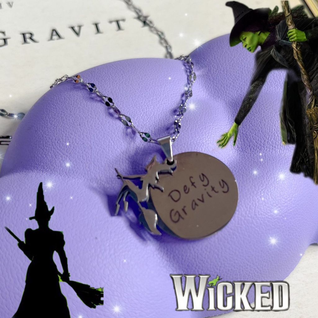 Colar Wicked Desafiar a Gravidade (Defy Gravity, Elphaba / Musical ...