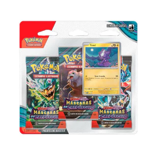 BLISTER TRIPLO POKÉMON MÁSCARAS DO CREPÚSCULO