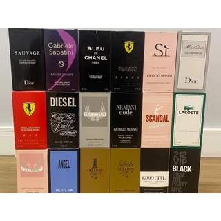 kit 3 Perfumes Masculino - 100ml - Frasco Vidro
