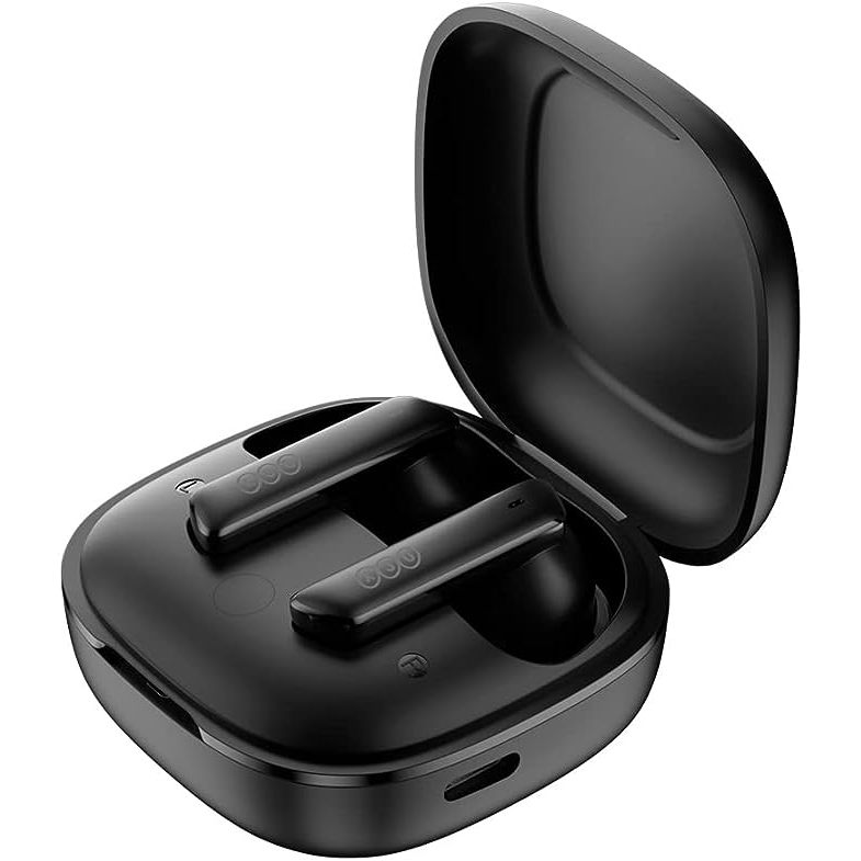 Fone de Ouvido Sem Fio QCY HT05 MeloBuds Bluetooth 5.2 Canc De Ruído ANC, 6 Mic Bateria 40 Horas.