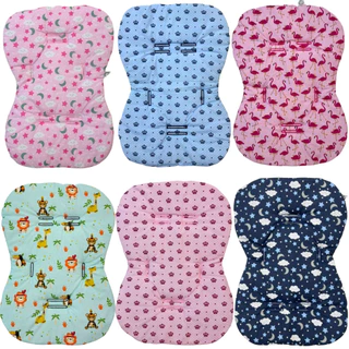 Capa Colchonete Para Carrinho De Bebê Tamanho Universal Algodão em Oferta na Shopee
