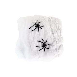 Teia de Aranha Artificial 20g Decoração Halloween Festa
